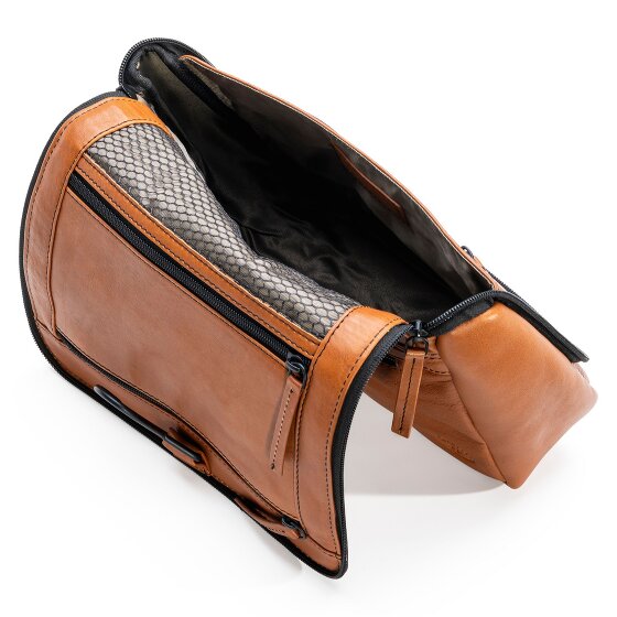 Farmhood Memphis Kulturbeutel Leder 27 cm