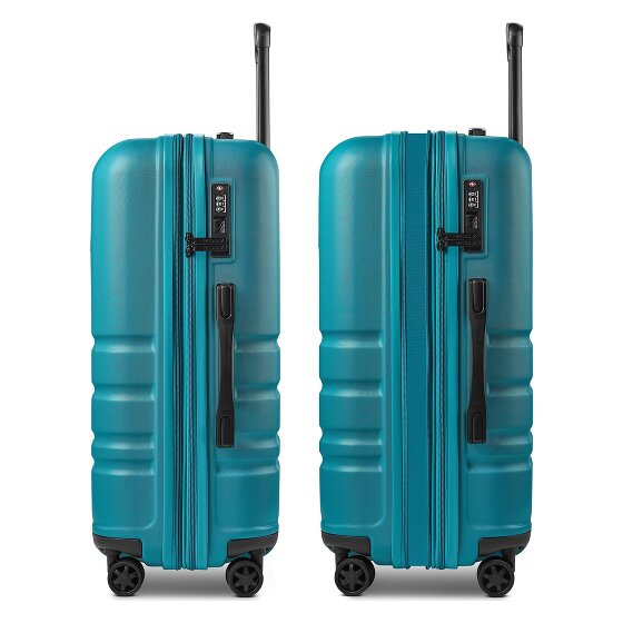 Redolz Pro ABS 4 Rollen Trolley 65 cm mit Dehnfalte