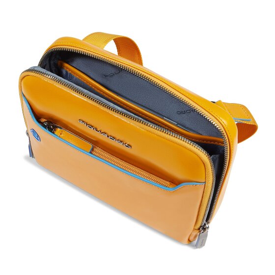 Piquadro Blue Square Umhängetasche Leder 21 cm