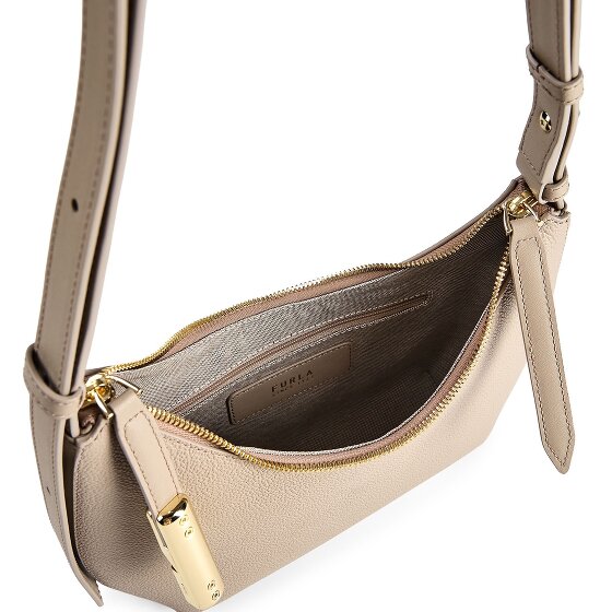Furla Goccia Schultertasche Leder 22 cm