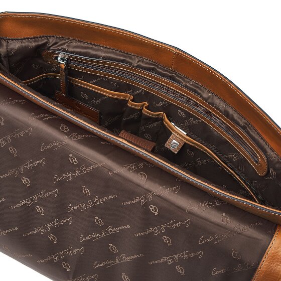 Castelijn & Beerens Mark Aktentaschen Messenger RFID Schutz Leder 39 cm Laptopfach