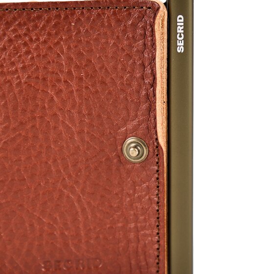 Secrid Miniwallet Kreditkartenetui RFID Schutz Leder 6.5 cm