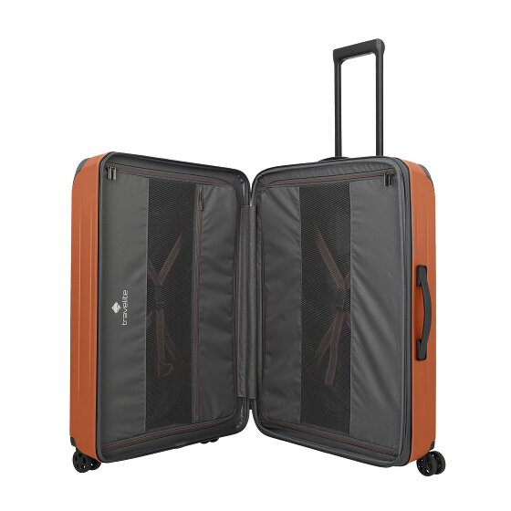 Travelite Dynamiic 4 Rollen Kofferset 3-teilig mit Dehnfalte