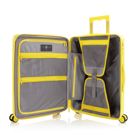 Heys HiLite 4 Rollen Kofferset 3-teilig mit Dehnfalte