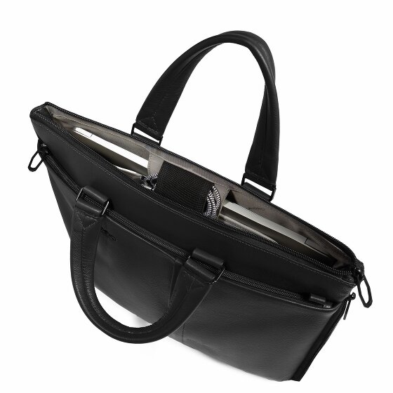 Piquadro Russel Aktentasche RFID Schutz Leder 42 cm Laptopfach
