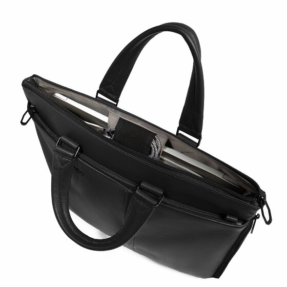 Piquadro Russel Aktentasche RFID Schutz Leder 42 cm Laptopfach