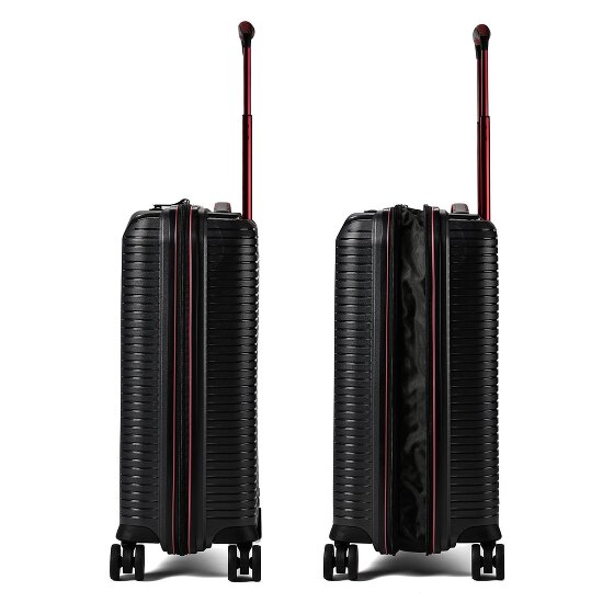 Polestream Paris 4 Rollen Kabinentrolley 55 cm mit Dehnfalte