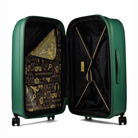 Mandarina Duck Logoduck + 4 Rollen Trolley M 69 cm