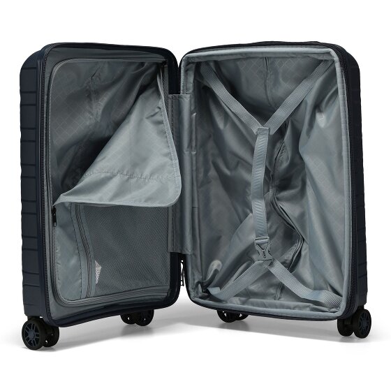 d&n Travel Line 4700 4 Rollen Kabinentrolley 55 cm mit Dehnfalte