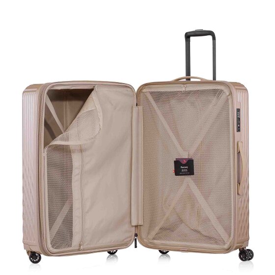 Pack Easy Flow 4 Rollen Trolley L 75 cm mit Dehnfalte