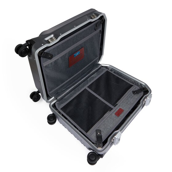 Piquadro PQLM 4 Rollen Kabinentrolley 55 cm Laptopfach