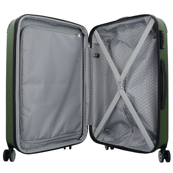 Travelite City M 4-Rollen Trolley 68 cm