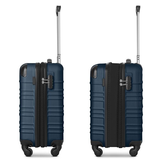 Wenger Amplar Evo 4 Rollen Kabinentrolley S 53 cm mit Dehnfalte