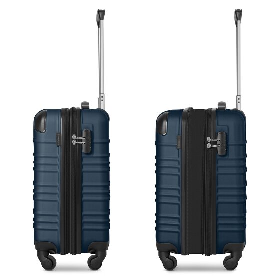 Wenger Amplar Evo 4 Rollen Kabinentrolley S 53 cm mit Dehnfalte