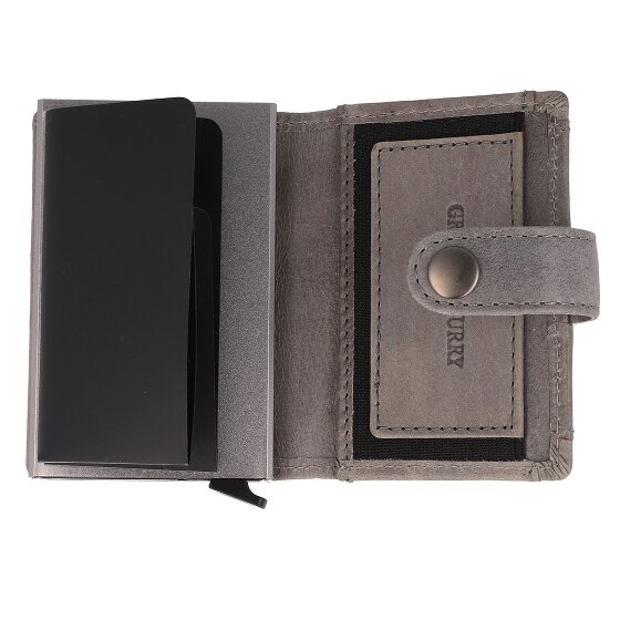 Greenburry Vintage Geldbörse RFID Schutz Leder 7.5 cm