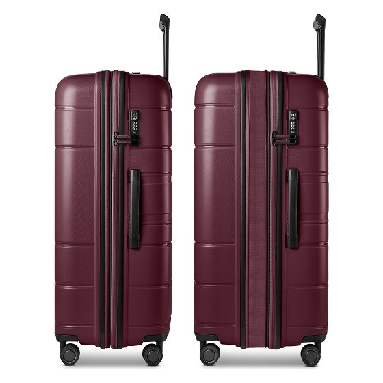 Redolz Essentials 11 4 Rollen Kofferset 3-teilig mit Dehnfalte