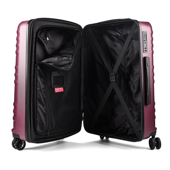 Pack Easy Mena 4 Rollen Trolley 64 cm mit Dehnfalte