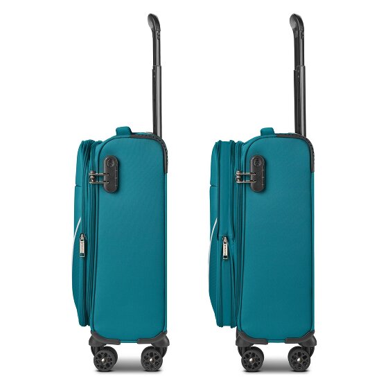 Stratic taska 4 Rollen Kabinentrolley S 55 cm mit Dehnfalte
