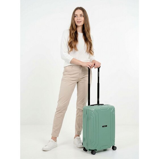 Redolz Essentials 15 4-Rollen Kabinentrolley 55 cm mit Dreipunkt-Verschluss