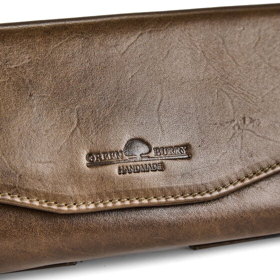 Greenburry Newport Brillenetui Leder 1.5 cm