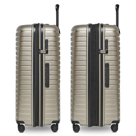 Pactastic Collection 04 THE LARGE + 4 Rollen Trolley L 75 cm mit Dehnfalte