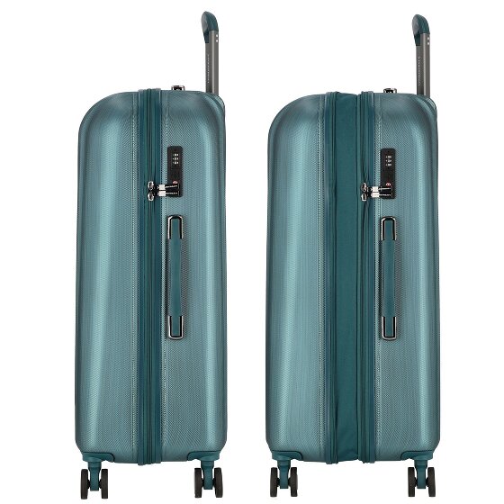 Polestream Moonrock 4 Rollen Trolley 78 cm mit Dehnfalte