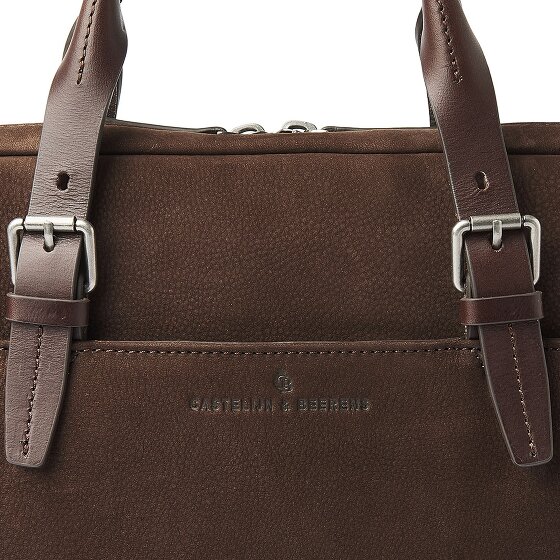 Castelijn & Beerens Veneto Aktentasche RFID Schutz Leder 41 cm Laptopfach