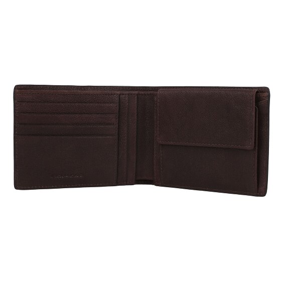 Piquadro Hedley Geldbörse RFID Schutz Leder 12 cm