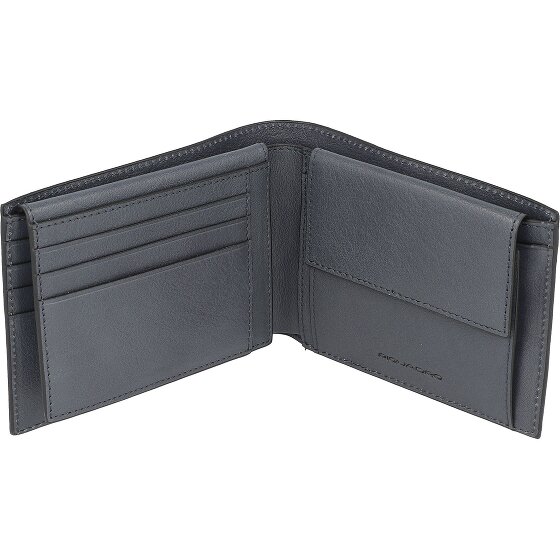Piquadro Black Square Geldbörse RFID Leder 12,5 cm