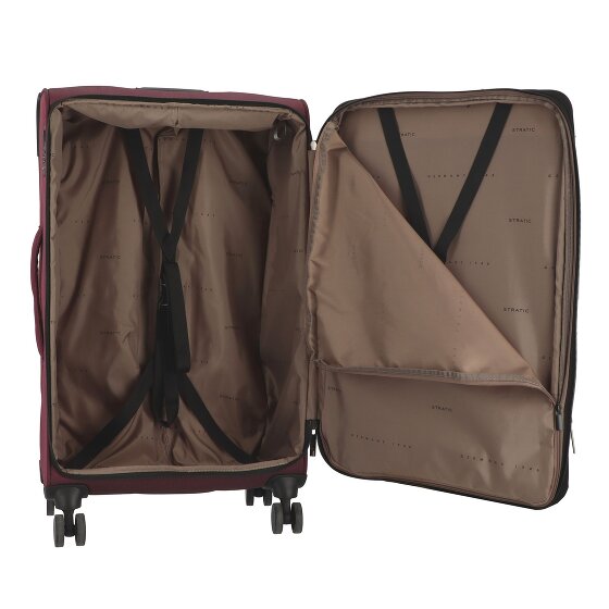 Stratic Bendigo Light Plus 4-Rollen Trolley 72 cm Laptopfach