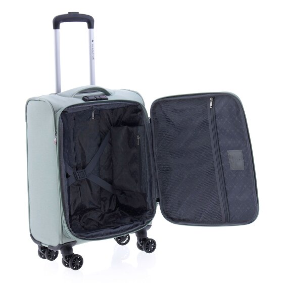 Gladiator 3700 4 Rollen Kabinentrolley 55 cm mit Dehnfalte