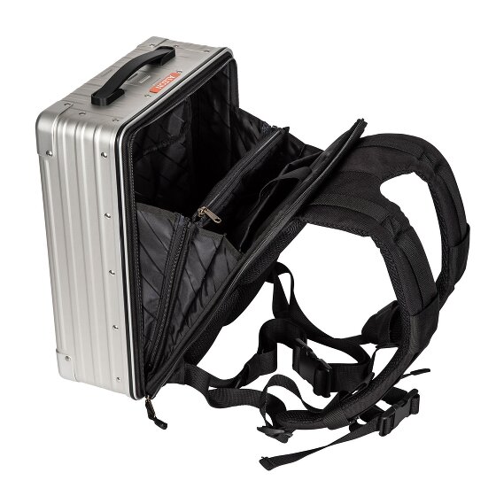 Aleon Hybrid Business-Rucksack Aluminium 39 cm Laptopfach