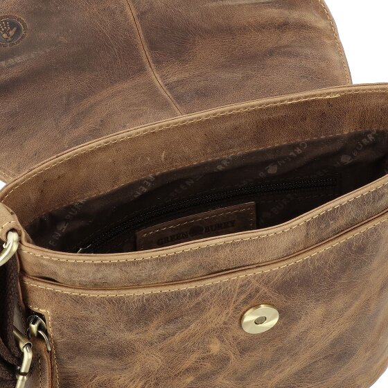 Greenburry Vintage Umhängetasche Leder 20 cm
