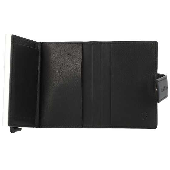 Strellson Carter c-two Kreditkartenetui RFID Schutz Leder 7 cm