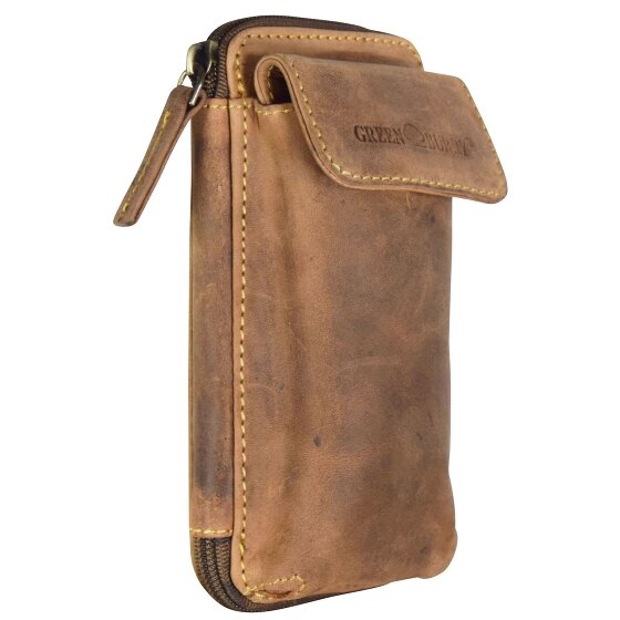 Greenburry Vintage Gürteltasche Leder 14,5 cm