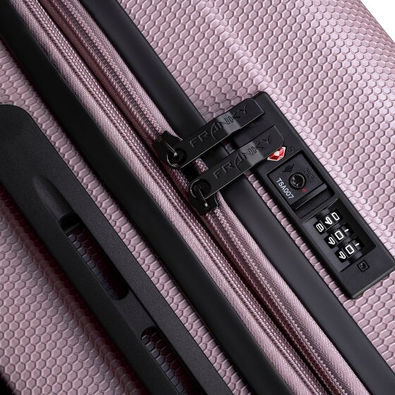 Franky Munich 4.0 4 Rollen Kofferset 3-teilig mit Dehnfalte