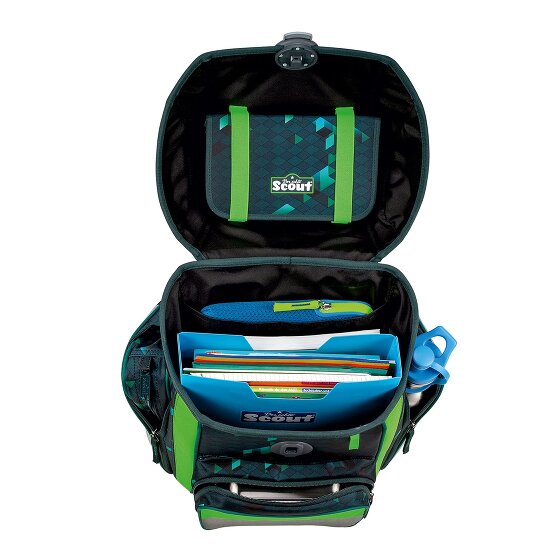 Scout Genius Schulranzen-Set 4-teilig