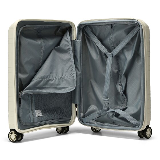 d&n Travel Line 4700 4 Rollen Kabinentrolley 55 cm mit Dehnfalte