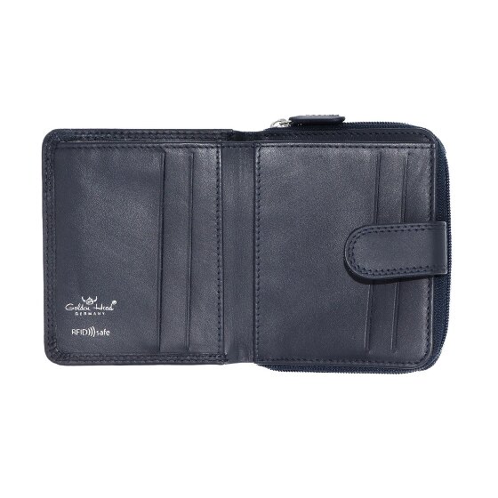 Golden Head Polo Geldbörse RFID Schutz Leder 10.5 cm
