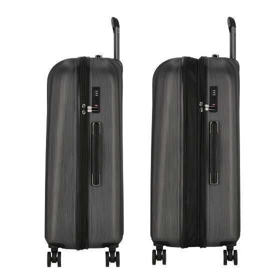 Polestream Moonrock 4 Rollen Trolley 78 cm mit Dehnfalte