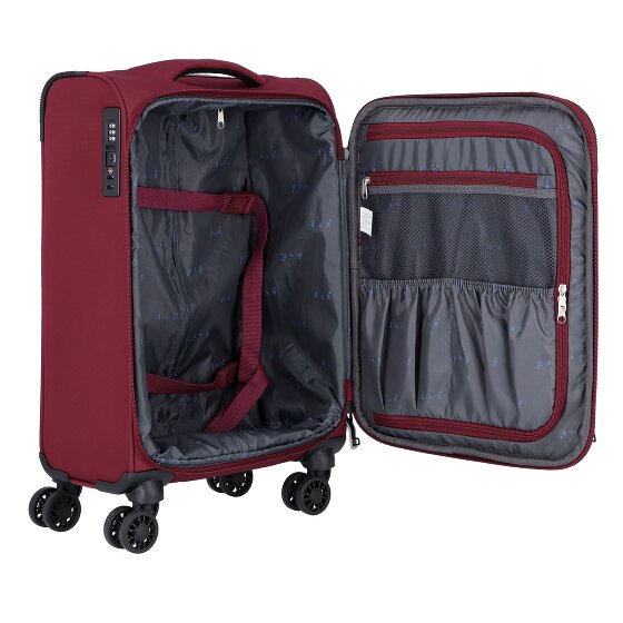 d&n Travel Line 9504 4 Rollen Kabinentrolley S 55 cm