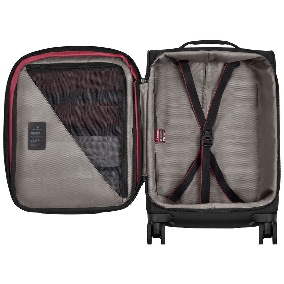 Victorinox Crosslight 4 Rollen Kabinentrolley 55 cm mit Dehnfalte