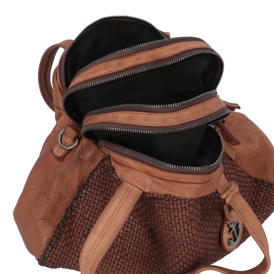 Harbour 2nd Soft Weaving Alina Schultertasche Leder 35 cm