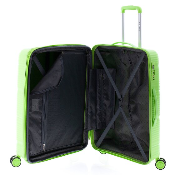 Gladiator 0800 4 Rollen Trolley 65 cm mit Dehnfalte