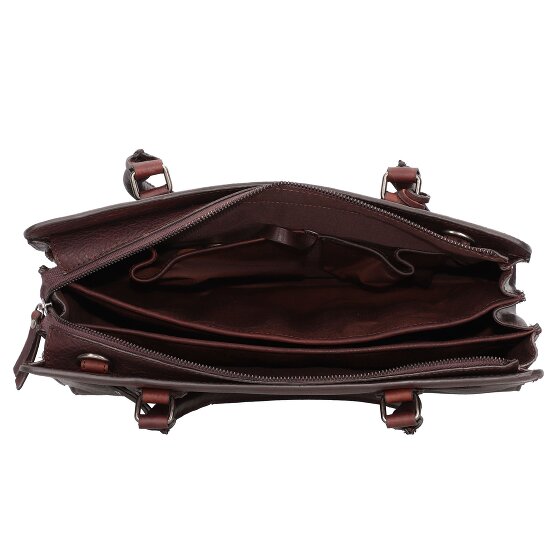 Burkely Antique Avery Schultertasche Leder 35,5 cm Laptopfach