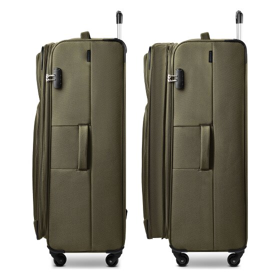 Wenger Beaumont 4 Rollen Trolley XL 87 cm mit Dehnfalte