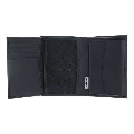 oxmox Leather Geldbörse RFID Schutz Leder 13 cm