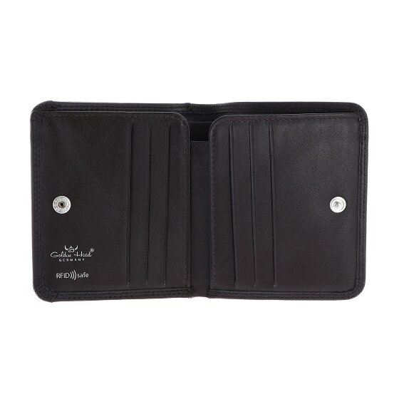 Golden Head Polo Geldbörse RFID Schutz Leder 10.5 cm