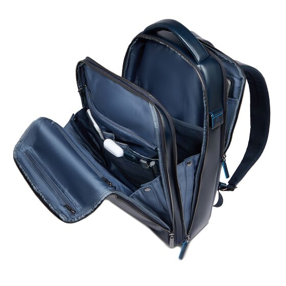 Piquadro Blue Square Daypack Leder 42 cm Laptopfach