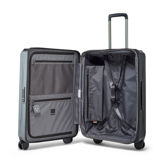 Stratic Phoenix 4 Rollen Trolley 66 cm mit Dehnfalte